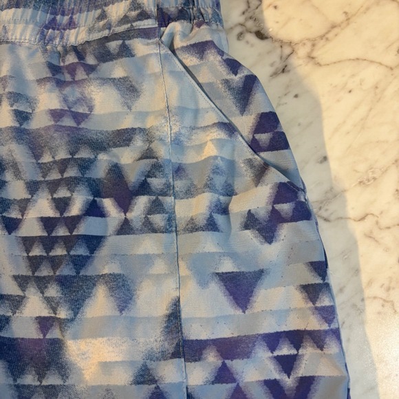 Columbia Women's Active Skort Geometric Print Blue Purple Skirt Shorts M - Picture 2 of 6